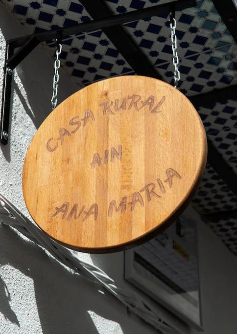 Casa Rural Ana Maria Ain Ahin Exterior foto